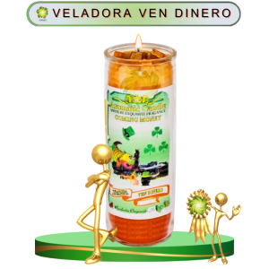 VELADORA VEN DINERO EN ZENSARA
